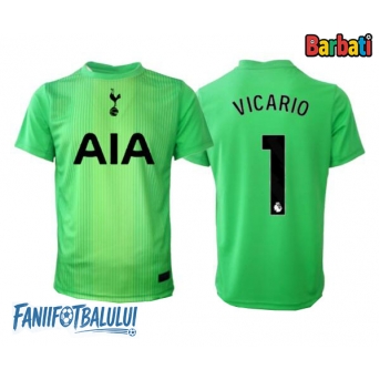 Tottenham Hotspur Guglielmo Vicario #1 Portarii Tricou Fotbal Replică 2025-26 Barbati Acasa
